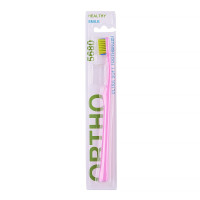 Healthy Smile Ortho Orthodontic toothbrush, pink